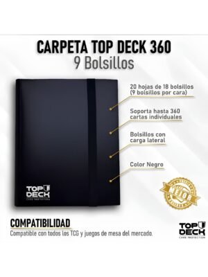 Carpeta Esencial 360 Color Negro