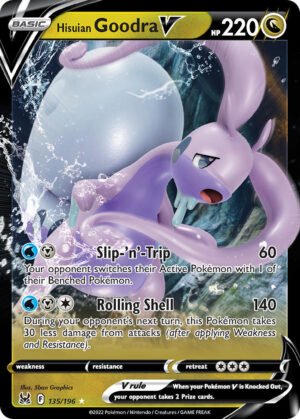 Hisuian Goodra V - 135/196
