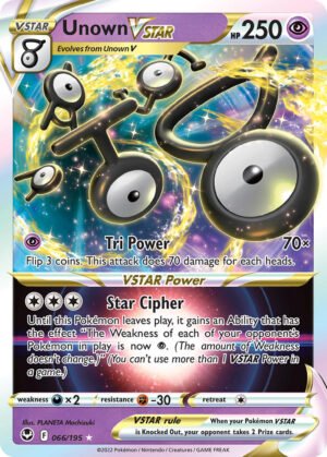 Unown VSTAR - 66/195