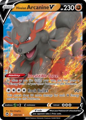 Hisuian Arcanine V - 90/195