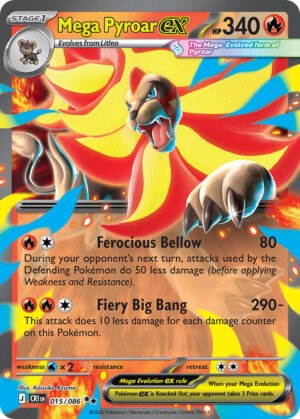 Mega Pyroar EX - 15/86