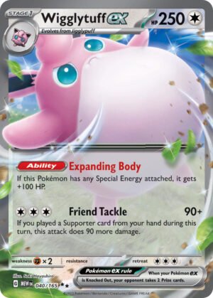 Wigglytuff EX - 40/165