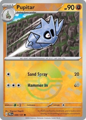 Pupitar - 48/131 (Poke Ball Pattern)