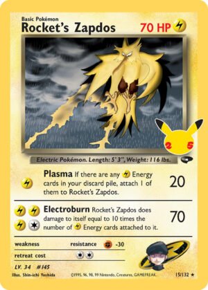 Rocket's Zapdos - 15/132