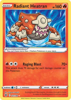 Radiant Heatran - 27/189