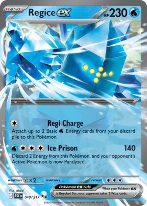Regice EX - 48/217