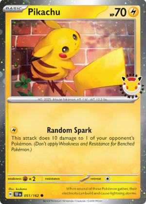 Pikachu Pokemon Day - 51/162