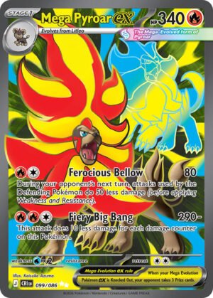 Mega Pyroar EX - 99/86