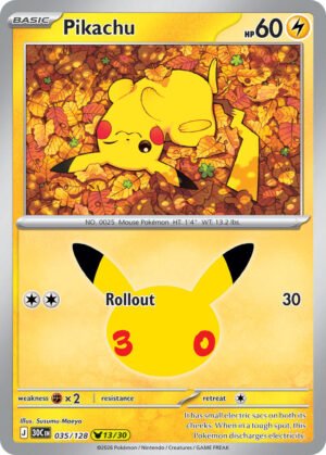 Pikachu (13/30) - 35/135