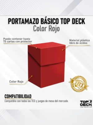 Portamazos Esencial 75 color Rojo